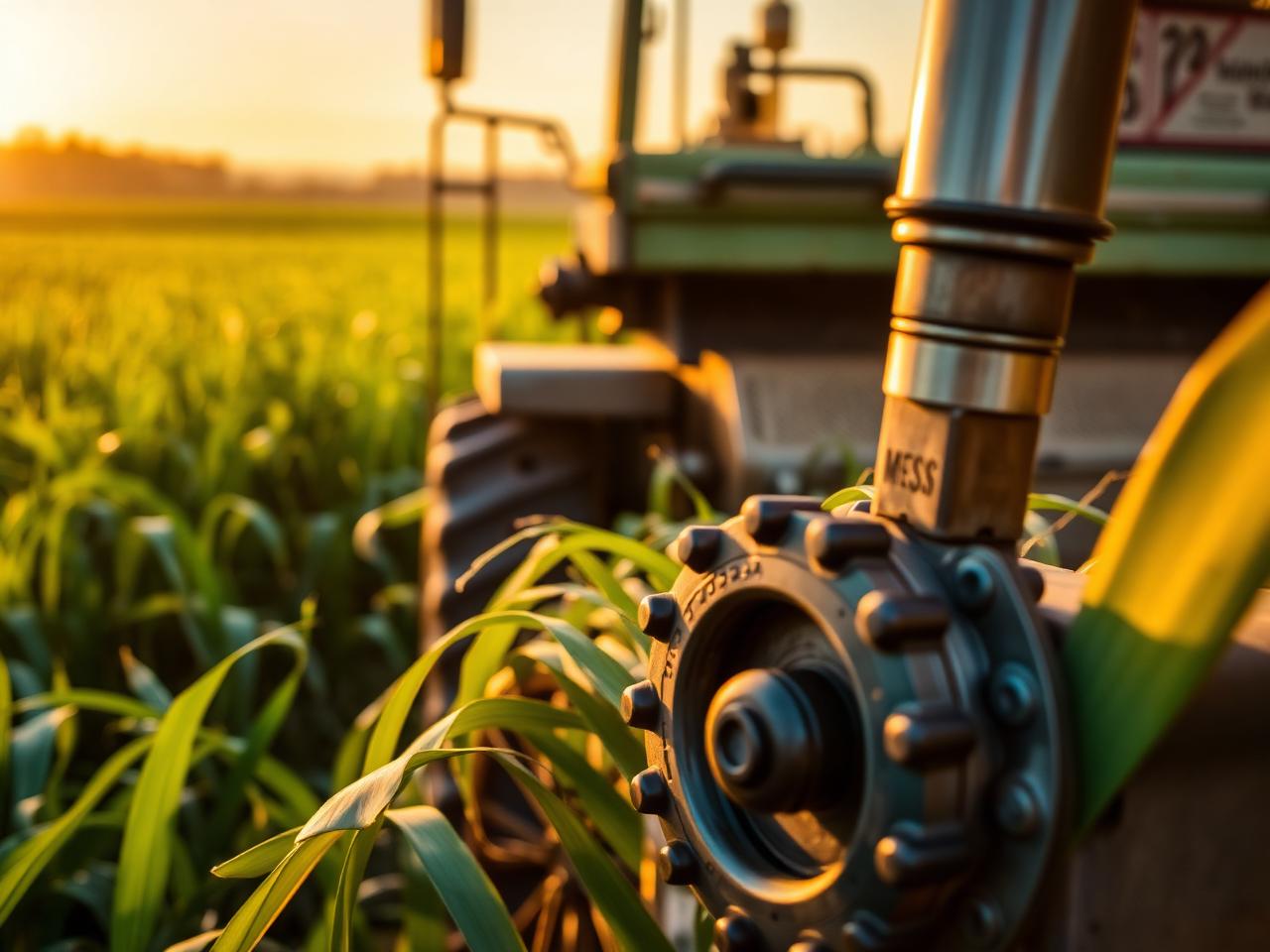 Aplicação em colhedora agrícola